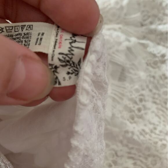 Intimately free people daydreamer lace dress woman’s small cute bridal - Picture 9 of 11